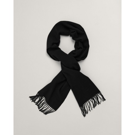 Echarpe noire en laine GANT GANT - 2