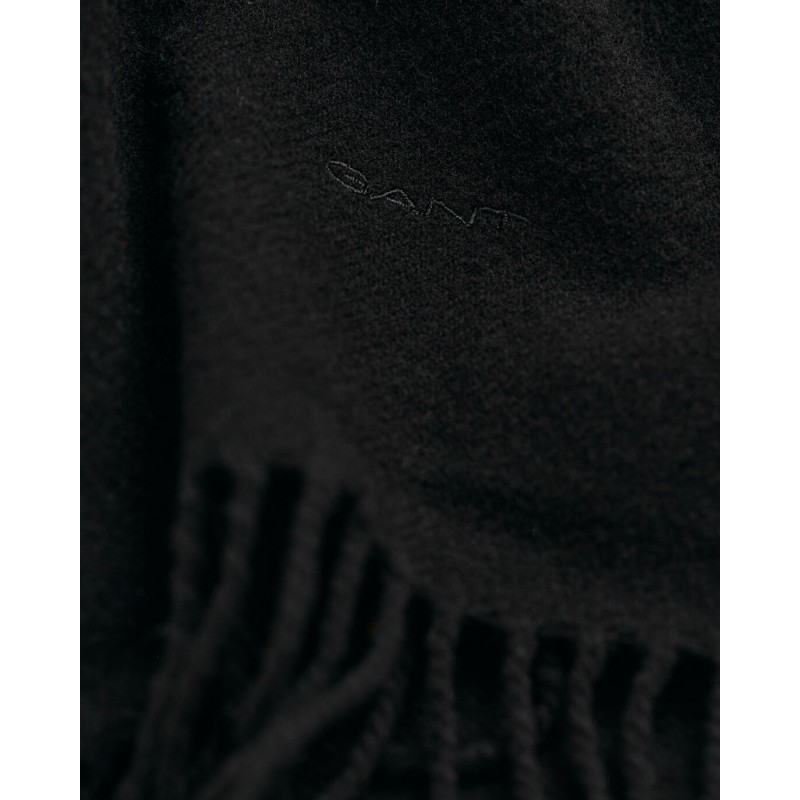 Echarpe noire en laine GANT GANT - 3