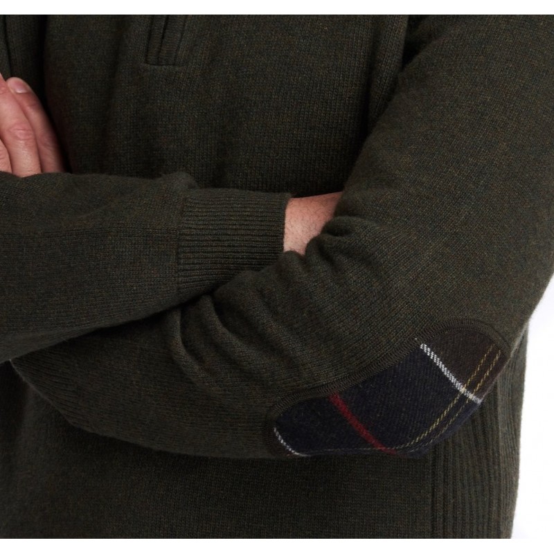 Pull demi zip vert barbour BARBOUR - 1