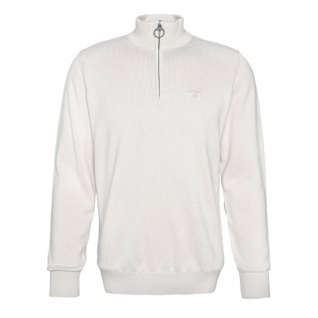 Pull demi zip créme Barbour BARBOUR - 5