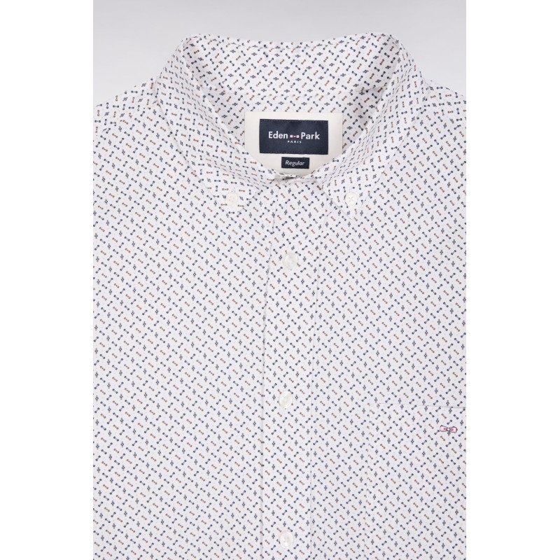 Chemise Eden park blanche à nœuds papillons EDEN PARK - 3