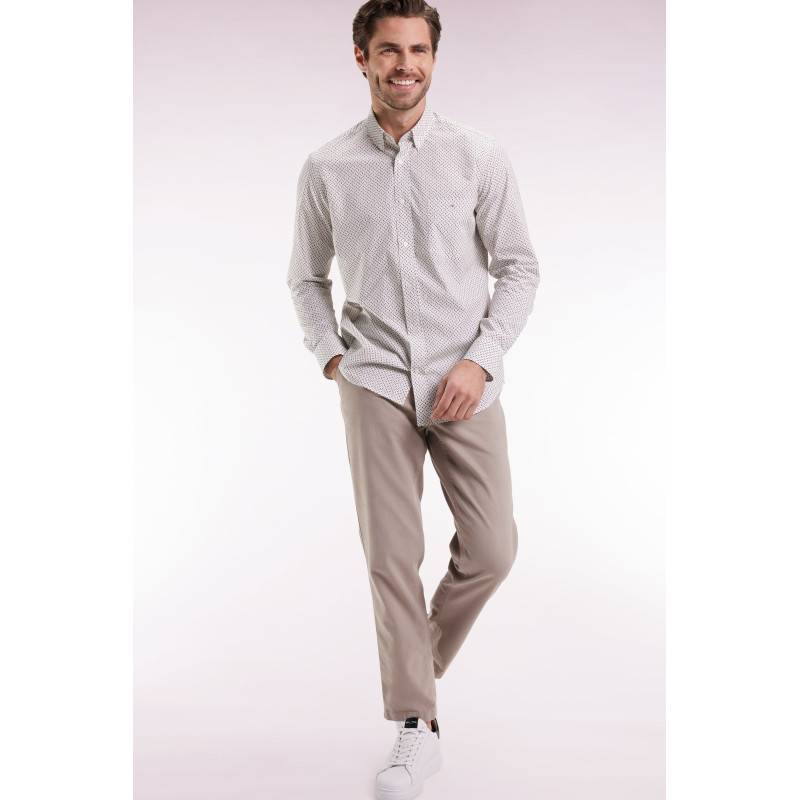 Chemise Eden park blanche à nœuds papillons EDEN PARK - 4