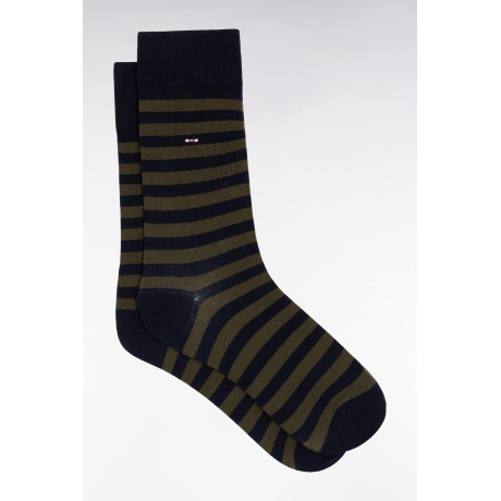 Pack chaussettes Eden park multi cercle kaki EDEN PARK - 1