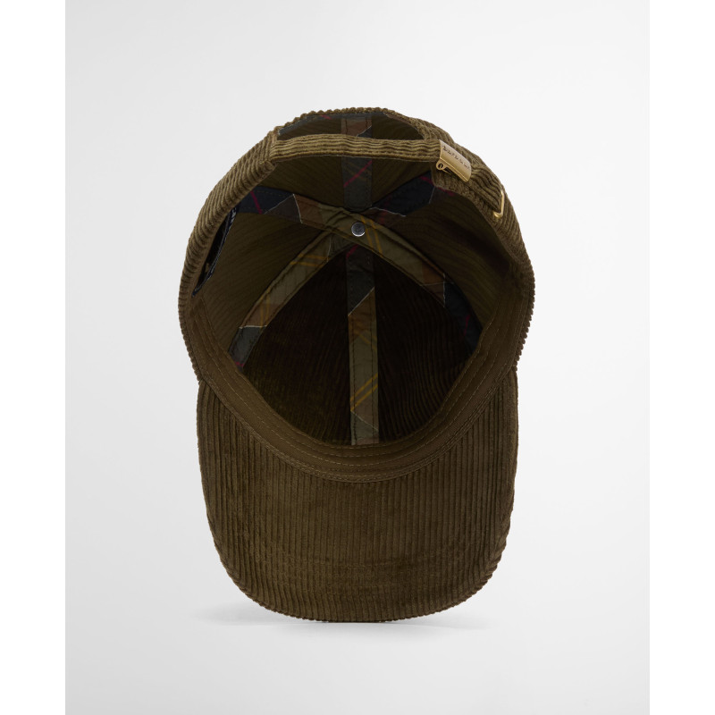 Casquette Barbour velour olive BARBOUR - 2