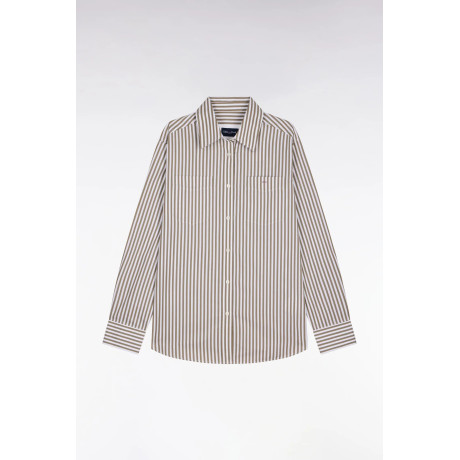Chemisier Eden park rayures beige EDEN PARK - 1