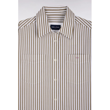 Chemisier Eden park rayures beige EDEN PARK - 6