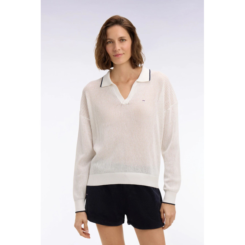 Pull Eden park blanc Kingston EDEN PARK - 3