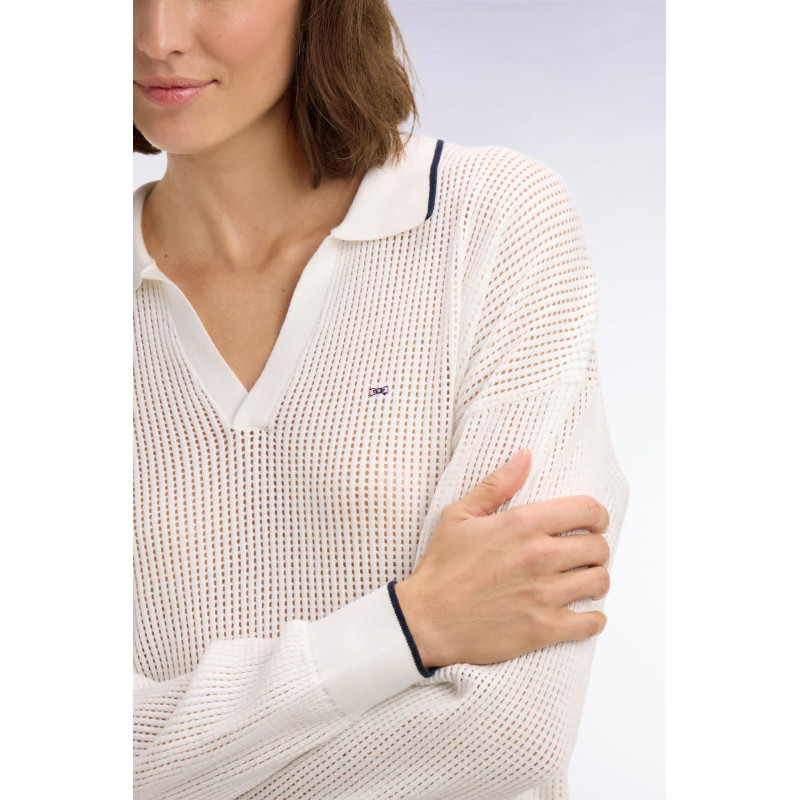 Pull Eden park blanc Kingston EDEN PARK - 4