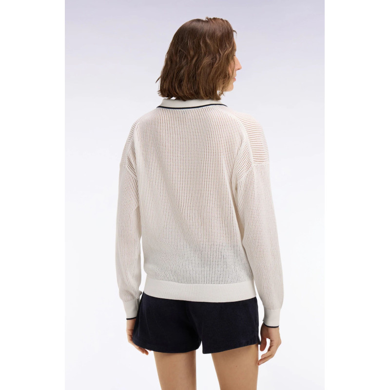 Pull Eden park blanc Kingston EDEN PARK - 5