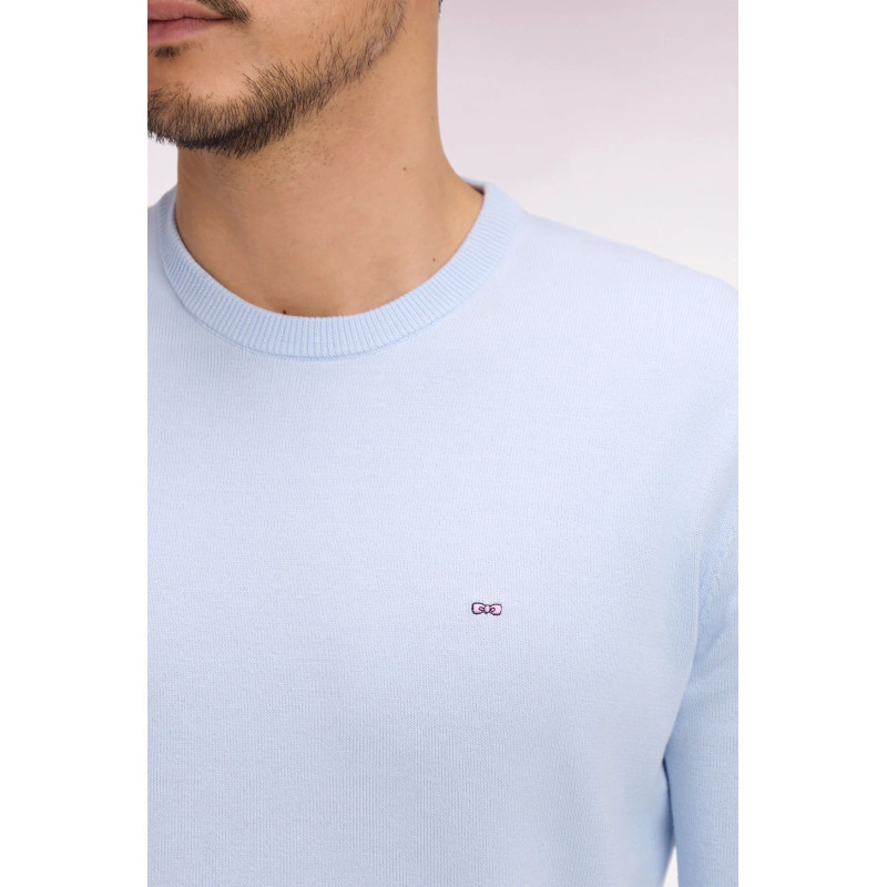 Pull col rond Eden park ciel EDEN PARK - 3