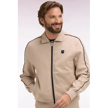 Sweat blouson Eden park Anatolia beige EDEN PARK - 4