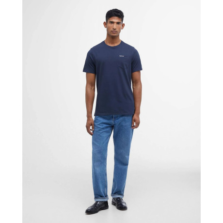 T-shirt Barbour Langdon navy BARBOUR - 1