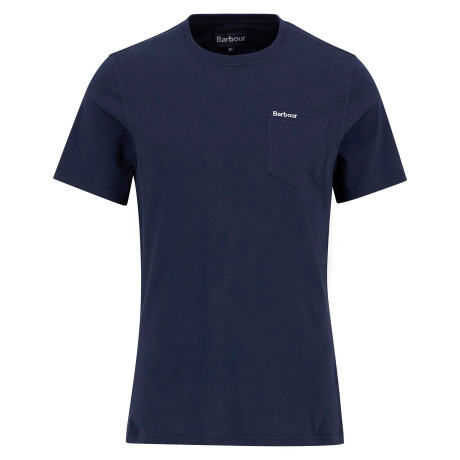 T-shirt Barbour Langdon navy BARBOUR - 2