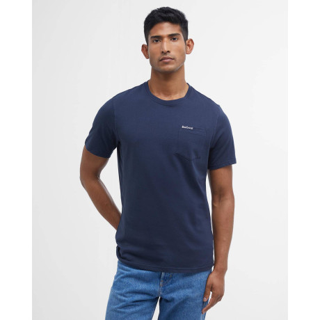 T-shirt Barbour Langdon navy BARBOUR - 6