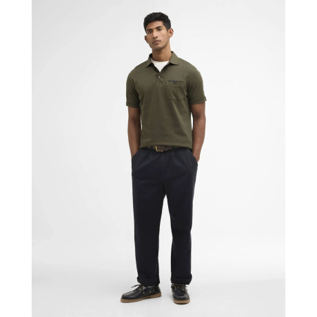 Polo Barbour Corpatch olive BARBOUR - 2