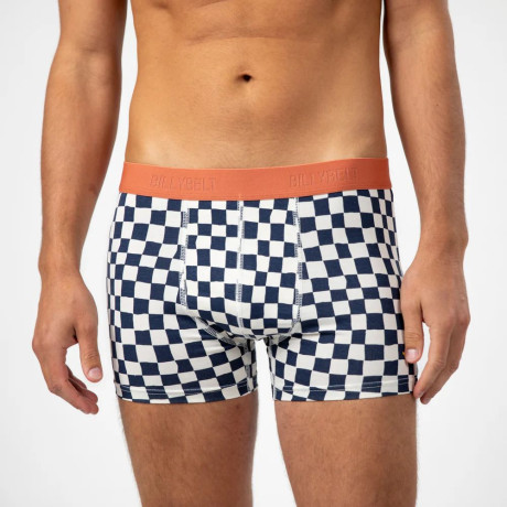 Boxer coton BIO checked BILLYBELT - 4