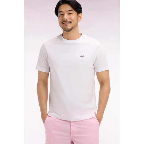 T-shirt Eden park petite fleur blanc EDEN PARK - 1