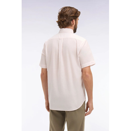 Chemisette Eden park jacquard rayé rose EDEN PARK - 5